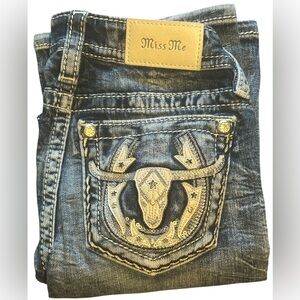Miss Me Jeans Size 23/32 Worn Once